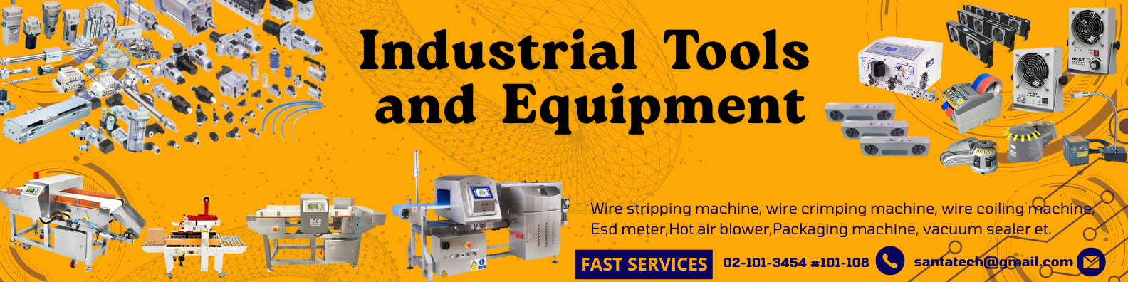 Industrial tools and equipment