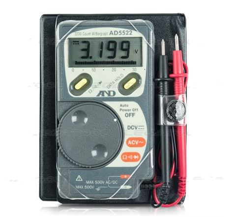 เครื่องวัดค่าไฟฟ้า มัลติมิเตอร์ AND AD-5522