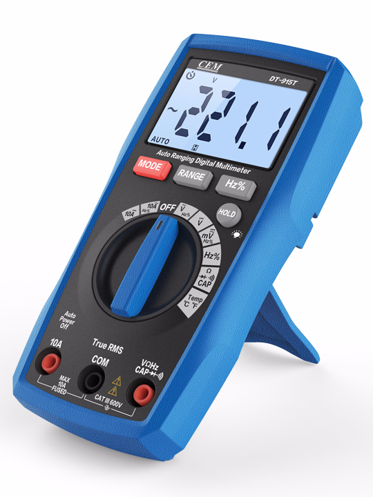 เครื่องมัลติมิเตอร์ดิจิตอล cem dt-913b