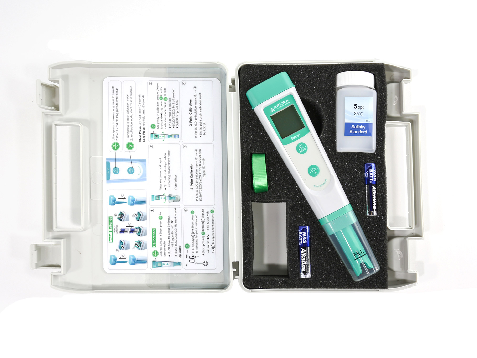 เครื่องวัดความเค็ม apera salt20