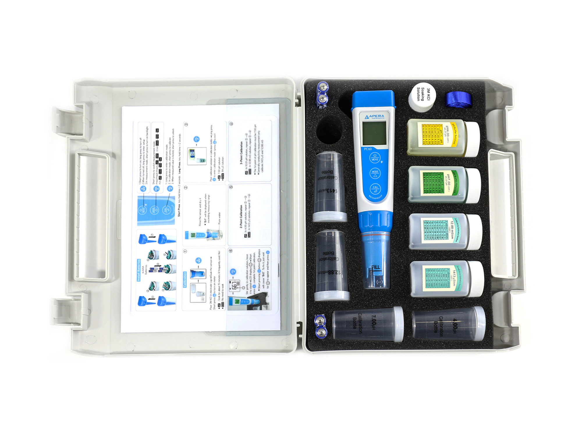 เครื่องวัดอเน็กประสงค์ apera pc60