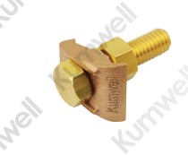 Ground clamp a cable to flat bar  Ground clamp a cable to flat bar