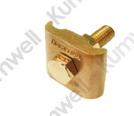 Ground clamp two cable to flat bar  Ground clamp two cable to flat bar