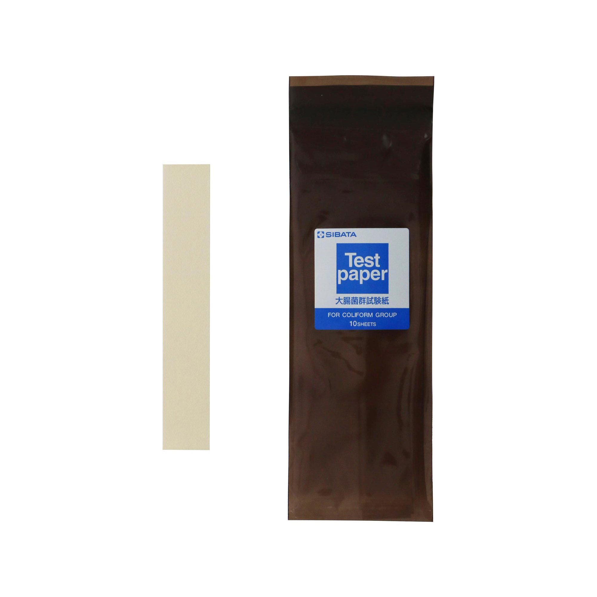 Sibata กระดาษทดสอบกลุ่มโคลิฟอร์ม 100 แผ่น