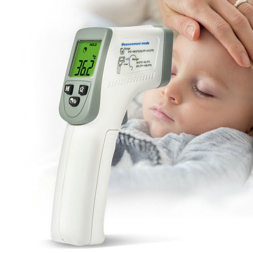 เครื่องวัดอุณหภูมิแบบยิงหน้าผาก Forehead Thermometer Tenmars TM-302B