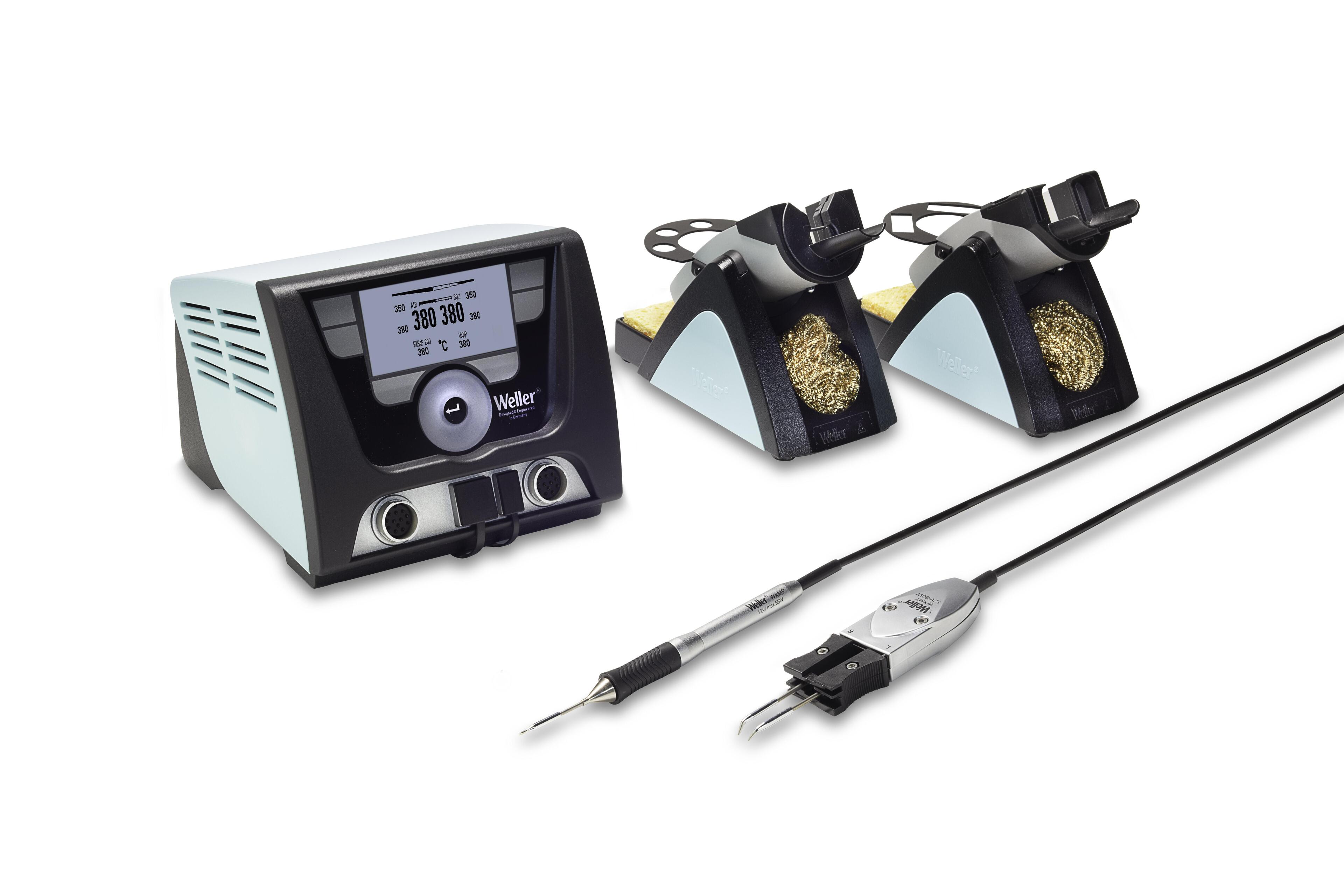 WX2021 Set - เครื่องบัดกรี หัวแร้งบัดกรี ปรับอุณหภูมิ พร้อมแหนบถอดชิ้นส่วน (200W)