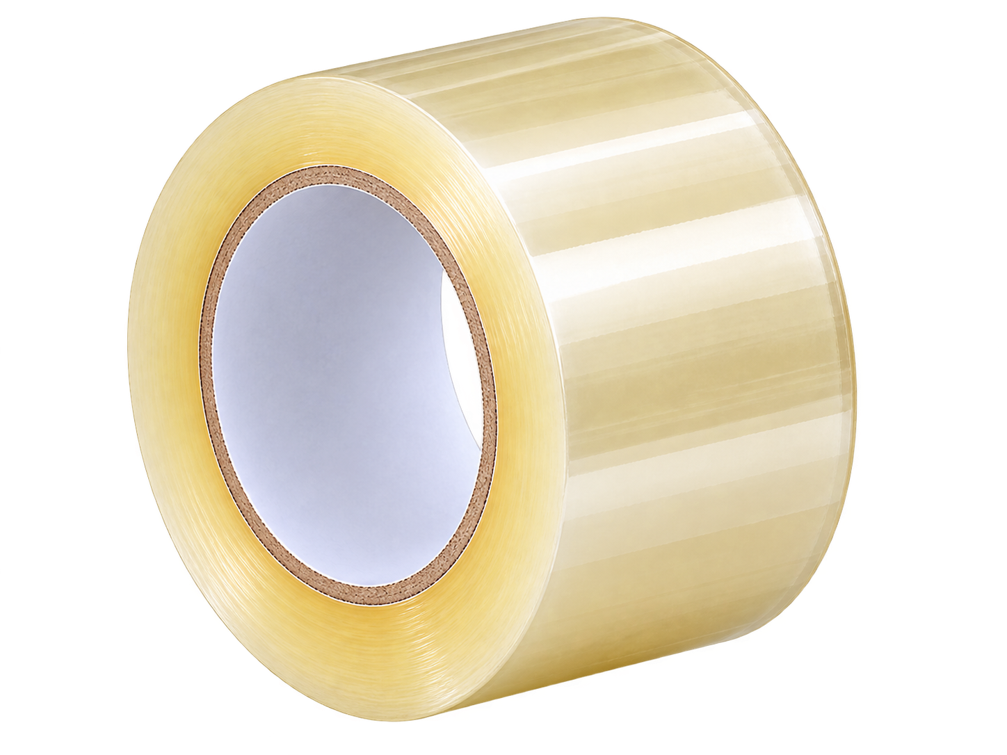 OPP Tape ใส แกนเปล่าขาว (2 นิ้ว)(45 Mircon)(100 หลา)
